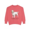 Clumber Spaniel Latin Sweatshirt, Watermelon, front view