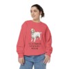 Clumber Spaniel Mom Sweatshirt, Watermelon, person 2 front