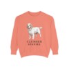 Clumber Spaniel Sweatshirt, Terracotta, front view