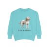 Cockapoo Sweatshirt, Chalky Mint, front view