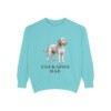 Cockapoo Dad Sweatshirt, Chalky Mint, front view