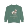 Cockapoo Dad Sweatshirt, Light Green, front view