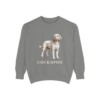 Cockapoo Sweatshirt, Grey, front view
