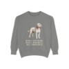 Cockapoo Humor Sweatshirt, Grey, front view
