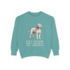 Cockapoo Humor Sweatshirt, Seafoam, front view