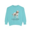 cockapoo-sweatshirt-latin-chalky-mint Cockapoo Latin Sweatshirt, Chalky Mint, front view