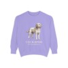 cockapoo-sweatshirt-latin-violet Cockapoo Latin Sweatshirt, Violet, front view