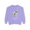 Cockapoo Mom Sweatshirt, Violet, front view