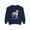 Cockapoo Sweatshirt, True Navy, front view