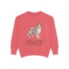 Collie Humor Sweatshirt, Watermelon, front view