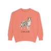 Collie Sweatshirt, Terracotta, front view