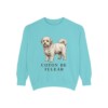 Coton de Tulear Sweatshirt, Chalky Mint, front view