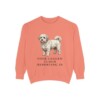 Coton de Tulear Humor Sweatshirt, Terracotta, front view