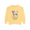 coton-de-tulear-sweatshirt-mom-butter Coton de Tulear Mom Sweatshirt, Butter, front view