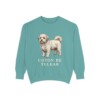 Coton de Tulear Sweatshirt, Seafoam, front view