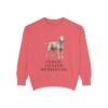 curly-coated-retriever-sweatshirt-watermelon Curly-Coated Retriever Sweatshirt, Watermelon, front view