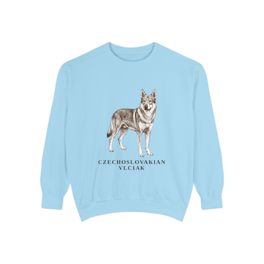 Czechoslovakian Vlciak Sweatshirt, Chambray, front view