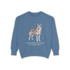 Czechoslovakian Vlciak Dad Sweatshirt, Blue Jean, front view