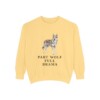 czechoslovakian-vlciak-sweatshirt-humor-butter Czechoslovakian Vlciak Humor Sweatshirt, Butter, front view