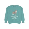czechoslovakian-vlciak-sweatshirt-humor-seafoam Czechoslovakian Vlciak Humor Sweatshirt, Seafoam, front view