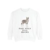 czechoslovakian-vlciak-sweatshirt-humor-white Czechoslovakian Vlciak Humor Sweatshirt, White, front view