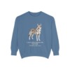 Czechoslovakian Vlciak Latin Sweatshirt, Blue Jean, front view