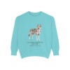 Czechoslovakian Vlciak Latin Sweatshirt, Chalky Mint, front view