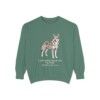 Czechoslovakian Vlciak Latin Sweatshirt, Light Green, front view