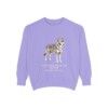 Czechoslovakian Vlciak Latin Sweatshirt, Violet, front view