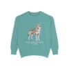 Czechoslovakian Vlciak Sweatshirt, Seafoam, front view