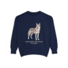 Czechoslovakian Vlciak Sweatshirt, True Navy, front view