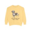Dachshund Mix Dad Sweatshirt, Butter, front view
