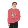Dachshund Mix Sweatshirt, Watermelon, person 1 front