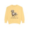 Dachshund Sweatshirt, Butter, front view