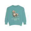 Dachshund Dad Sweatshirt, Seafoam, front view