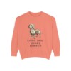 Dachshund Humor Sweatshirt, Terracotta, front view