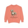 Dachshund Latin Sweatshirt, Terracotta, front view