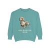 Dachshund Mom Sweatshirt, Seafoam, front view