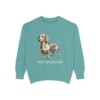 Dachshund Sweatshirt, Seafoam, front view