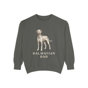 Dalmatian Dad Sweatshirt, Pepper, front view