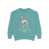 Dalmatian Dad Sweatshirt, Seafoam, front view