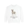 Dalmatian Dad Sweatshirt, White, front view