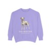 Dalmatian Latin Sweatshirt, Violet, front view