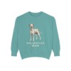Dalmatian Mom Sweatshirt, Seafoam, front view