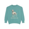 Dalmatian Sweatshirt, Seafoam, front view