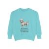 Dandie Dinmont Terrier Sweatshirt, Chalky Mint, front view