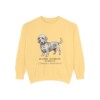 Dandie Dinmont Terrier Latin Sweatshirt, Butter, front view