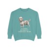 Dandie Dinmont Terrier Mom Sweatshirt, Seafoam, front view