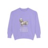 Dandie Dinmont Terrier Sweatshirt, Violet, front view