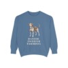 Danish-Swedish Farmdog Sweatshirt, Blue Jean, front view